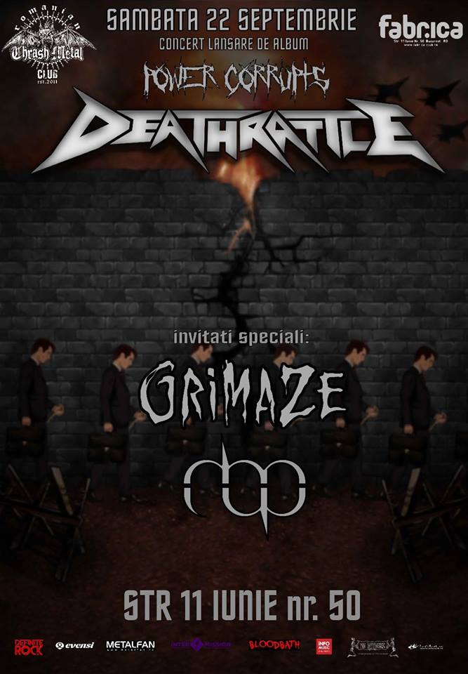 Deathrattle lansare album PowerCorrupts