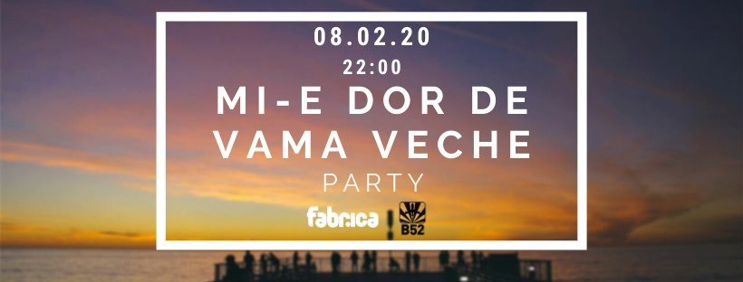 Mi-e Dor De Vama Veche Party at club Fabrica & B52