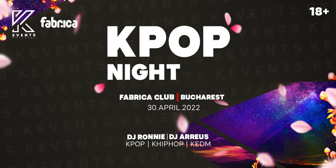 OfficialKevents BUCHAREST KPop & KHipHop Club Night KPop Party