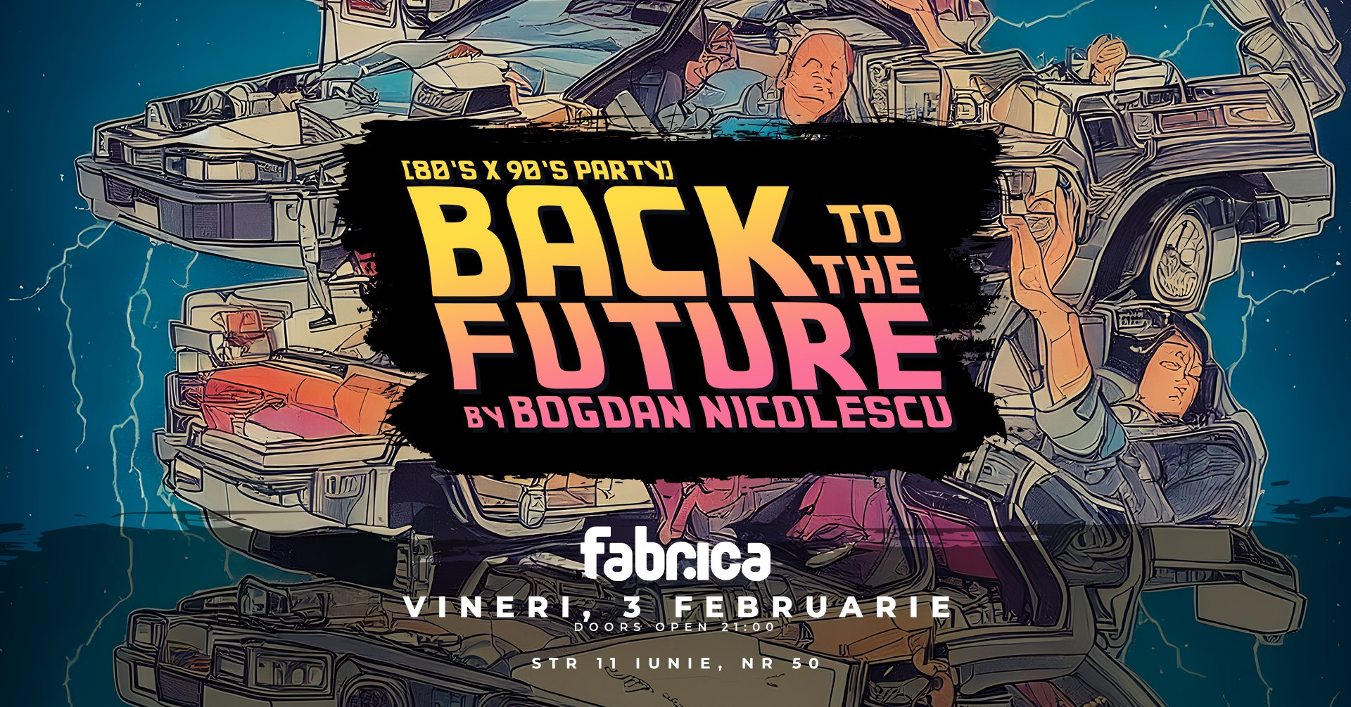 Back To The Future - 80's & 90's Party by Bogdan
