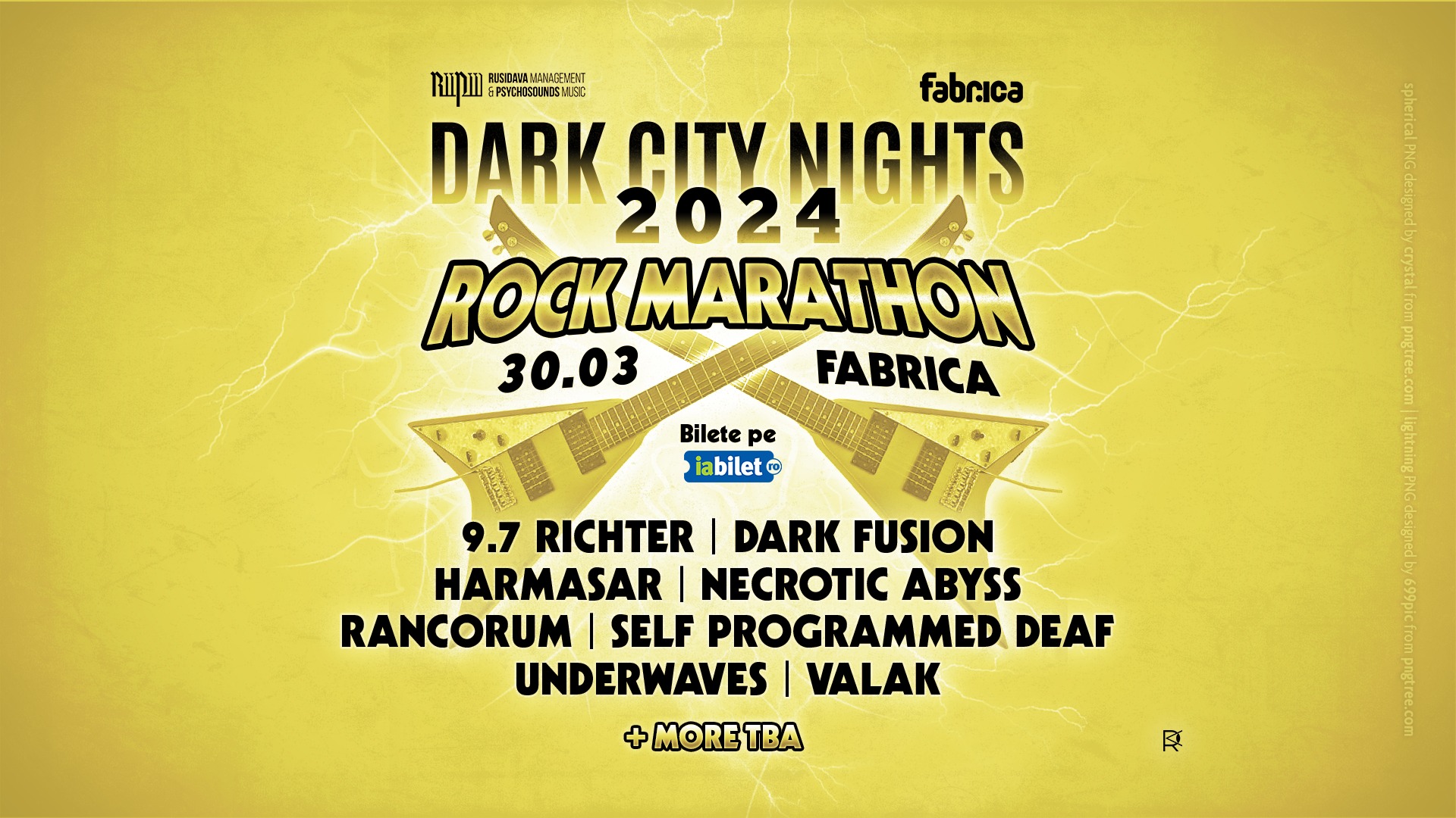 Dark City Nights 2024 : Rock Marathon