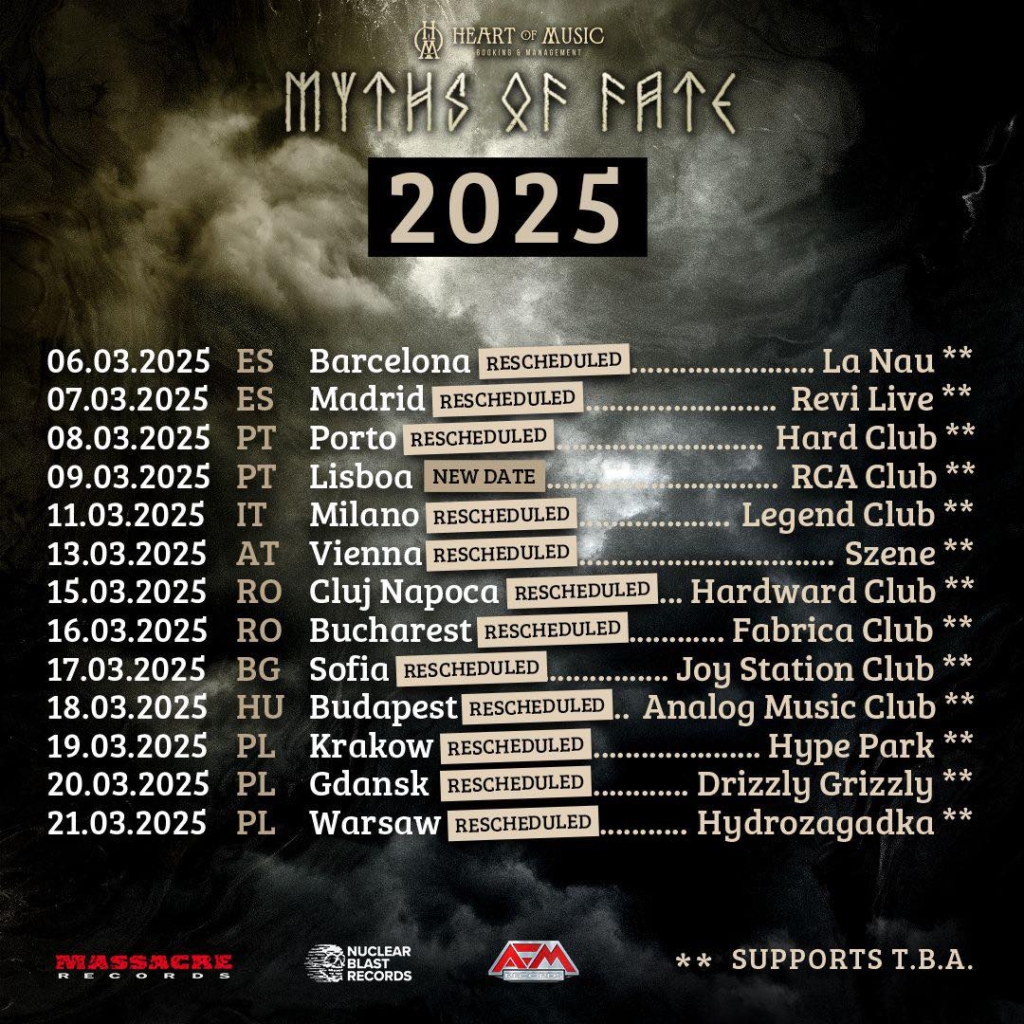 Leaves Eyes / Myths Of Fates Tour 2025 - Bucuresti